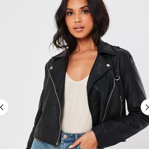Misguided Leather Jacket